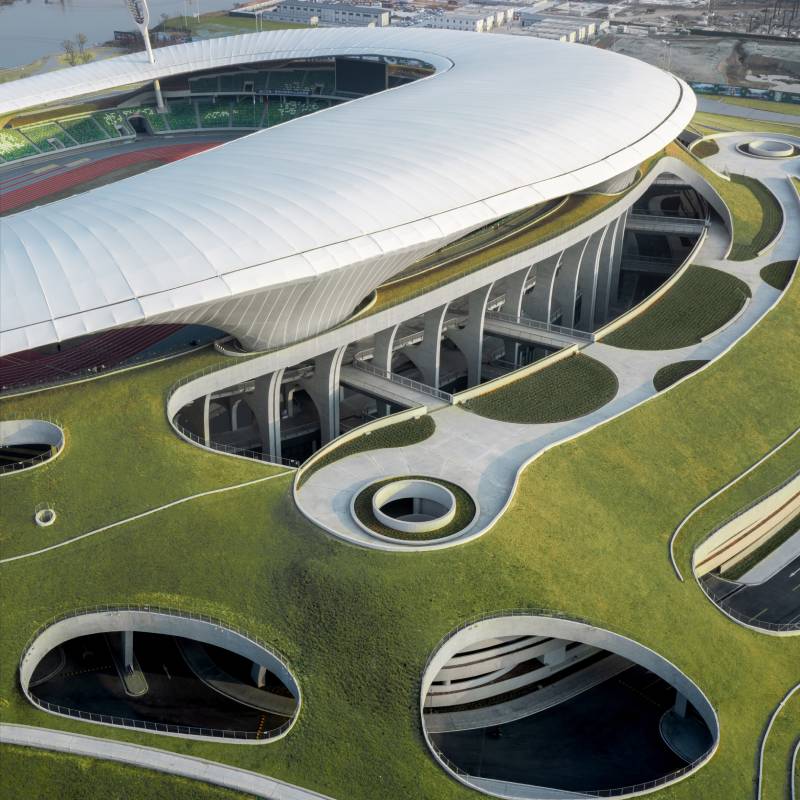 Những Sân Vận Động Đẹp Nhất Thế Giới – Kiến Trúc Tinh Hoa Sân Cỏ 4 Quzhou Stadium – Trung Quốc