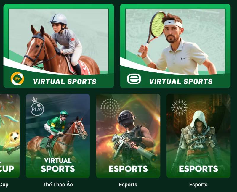 Cá Cược Thể Thao FM88: Sân Chơi Xanh – Minh Bạch – Đẳng Cấp 2 Thể thao ảo – Esports – Virtual Sports cực kỳ sống động